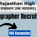 Rajasthan High Court Stenographer Recruitment