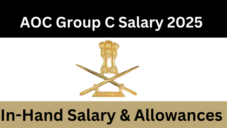 Army Ordnance Corps (AOC) Group C Salary & Benefits: A Complete Guide