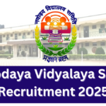 Navodaya Vidyalaya Samiti (NVS) Non-Teaching Recruitment 2025: Comprehensive Guide