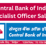 Central Bank of India Specialist Officer Salary
