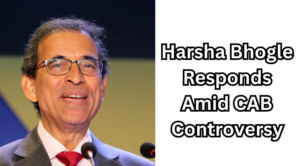 Harsha Bhogle Responds Gracefully Amid CAB Controversy Over Commentary Panel