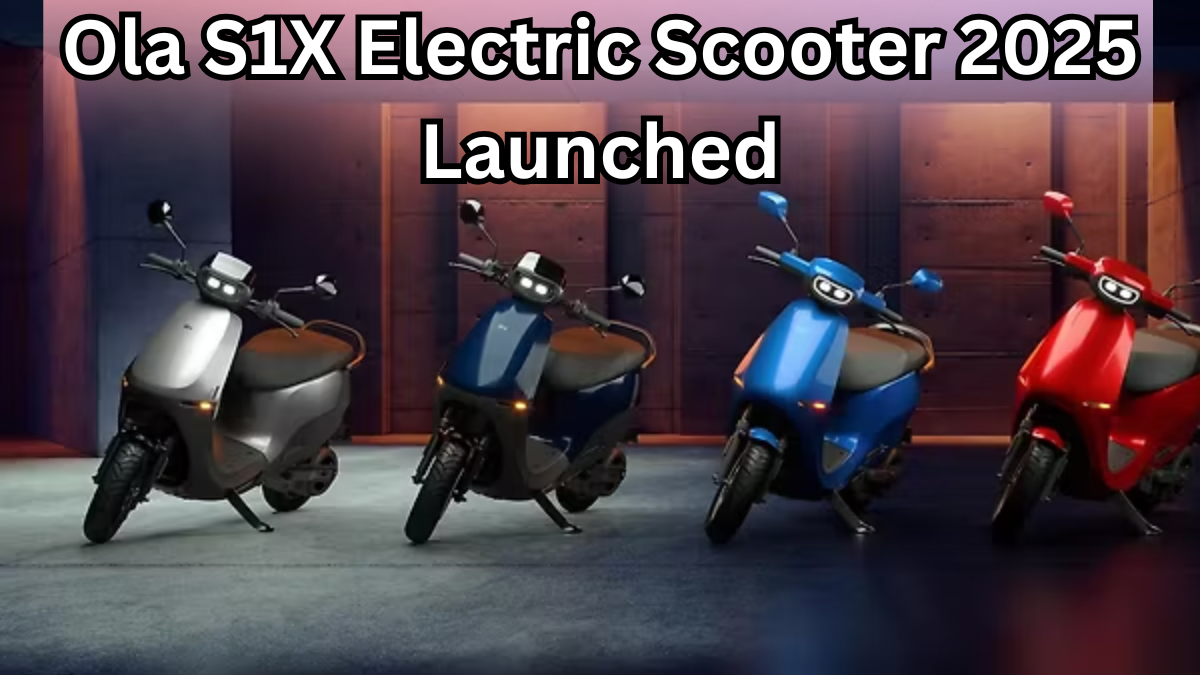 Ola S1X Electric Scooter 2025 Launched – Full Specs & Booking Details