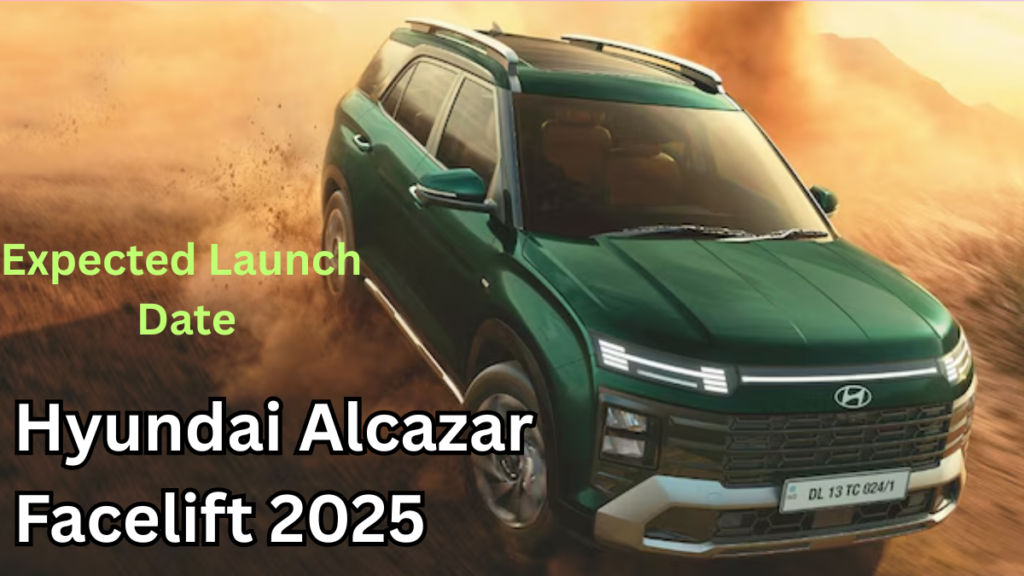 Hyundai Alcazar Facelift 2025 – What's New & Expected Launch Date