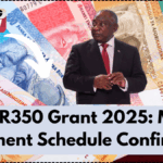 SASSA R350 Grant 2025: Monthly Payment Schedule Confirmed