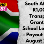 South Africa’s R1,000 Transport Grant for School Learners – Payout Begins August 2025