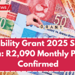 Disability Grant 2025 South Africa: R2,090 Monthly Payout Confirmed