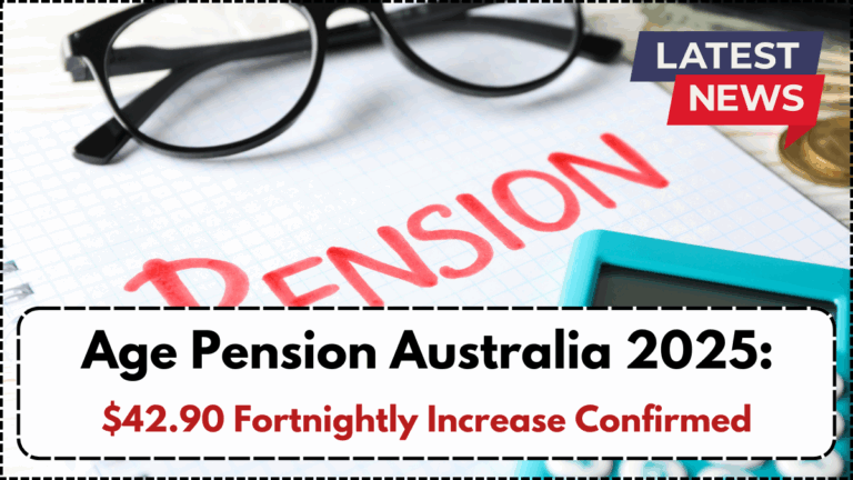 Age Pension Australia 2025: $42.90 Fortnightly Increase Confirmed