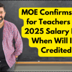 MOE Confirms Bonus for Teachers After 2025 Salary Hike – When Will It Be Credited?