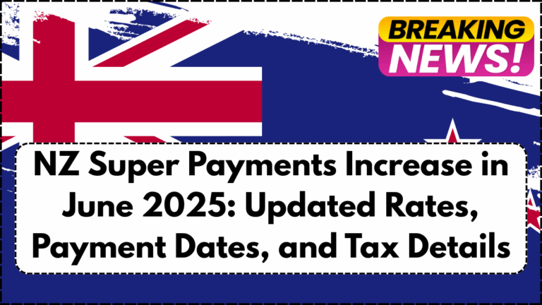NZ Super Payments Increase in June 2025: Updated Rates, Payment Dates, and Tax Details