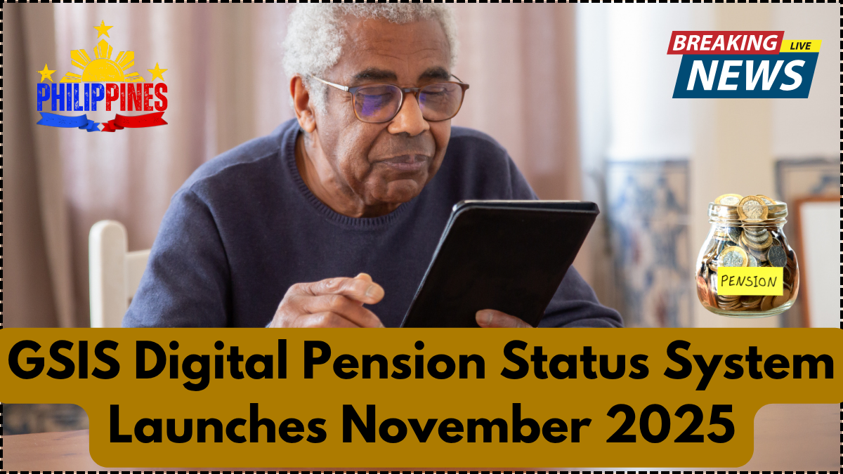 GSIS Digital Pension Status System Launches November 2025