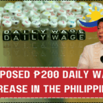 Proposed ₱200 Daily Wage Increase in the Philippines: What Workers Need to Know