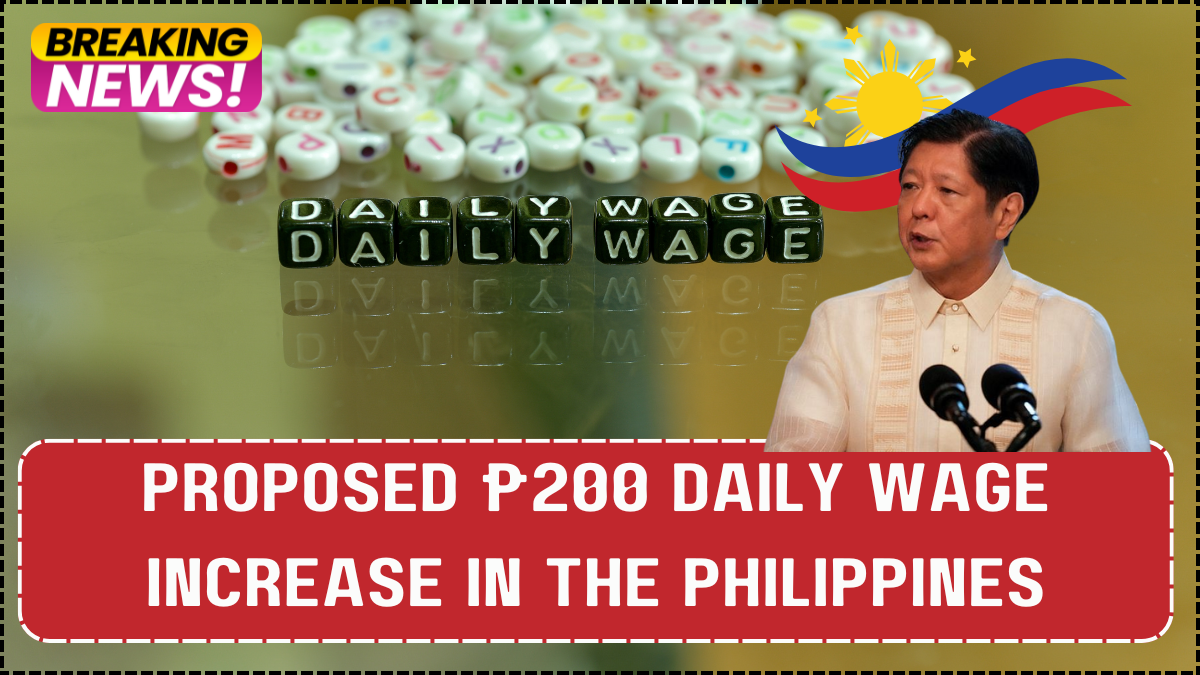 Proposed ₱200 Daily Wage Increase in the Philippines: What Workers Need to Know