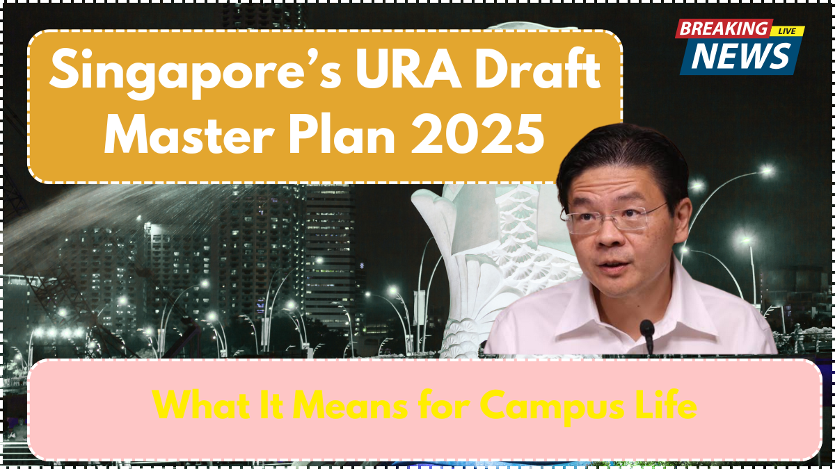 Singapore’s URA Draft Master Plan 2025 – What It Means for Campus Life