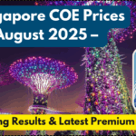 Singapore COE Prices August 2025 – Bidding Results & Latest Premium Rates