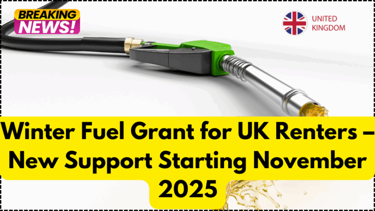 Winter Fuel Grant for UK Renters – New Support Starting November 2025