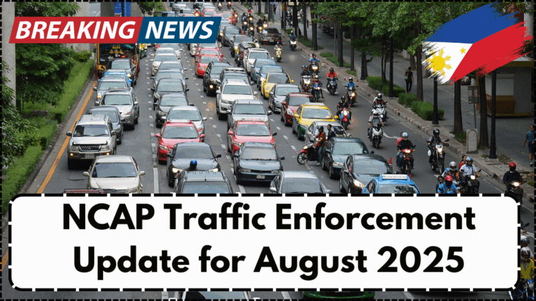 NCAP Traffic Enforcement Update for August 2025 – What Drivers Need to Know