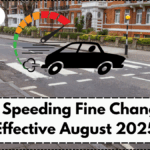UK Speeding Fine Changes Effective August 2025 – New Camera Penalty System Explained