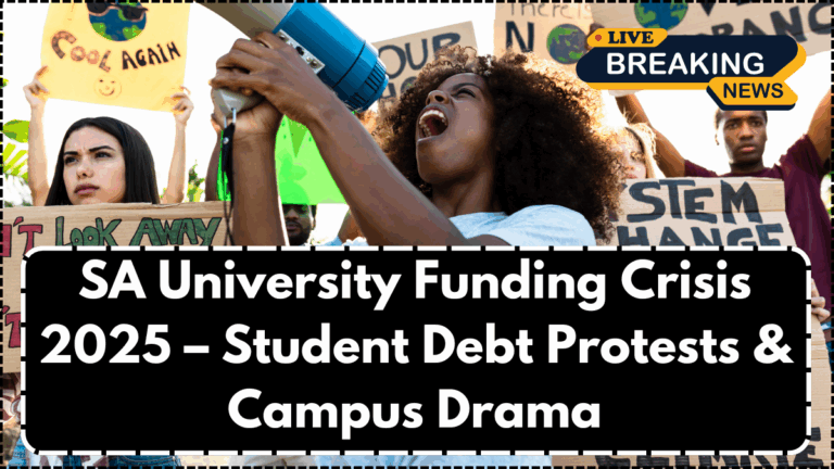 SA University Funding Crisis 2025 – Student Debt Protests & Campus Drama