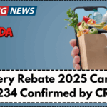 Grocery Rebate 2025 Canada: $234 Confirmed by CRA
