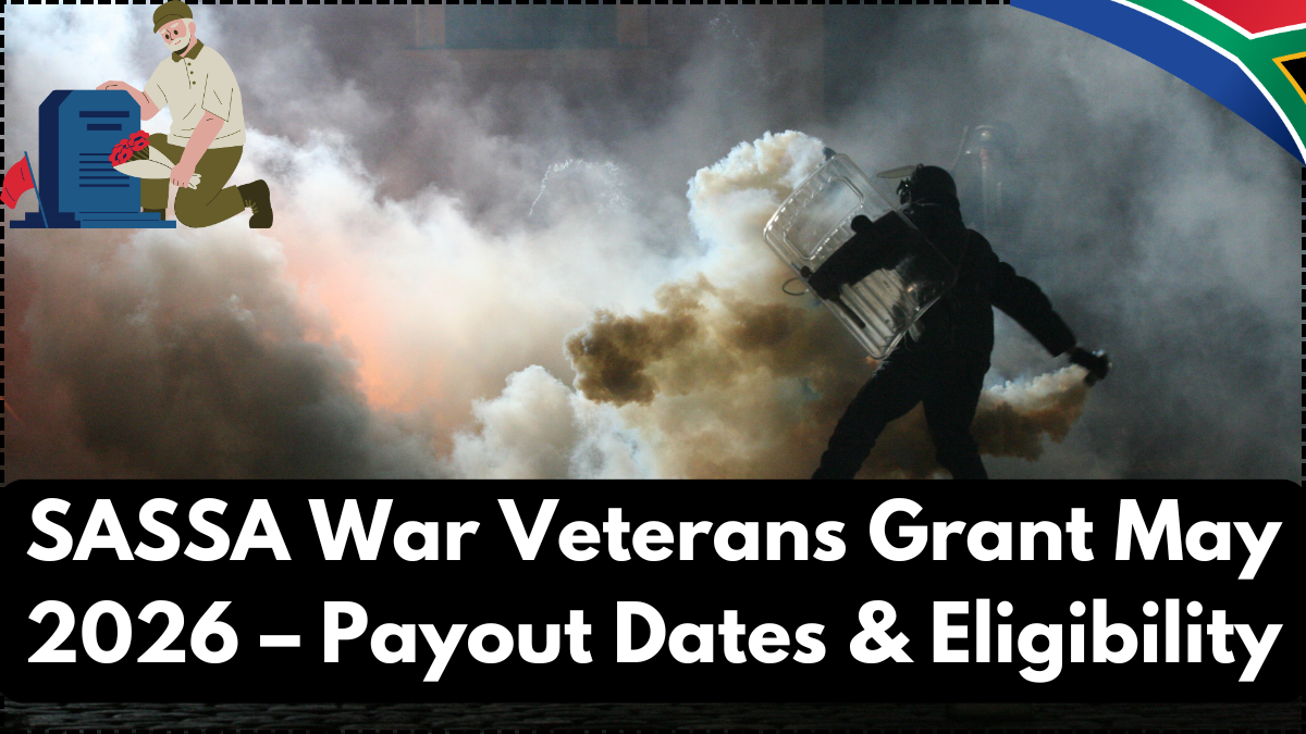 SASSA War Veterans Grant May 2026 – Payout Dates & Eligibility
