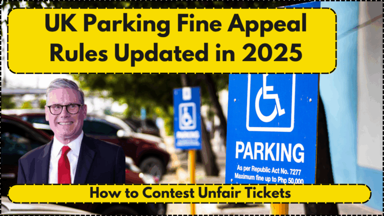 UK Parking Fine Appeal Rules Updated in 2025 – How to Contest Unfair Tickets