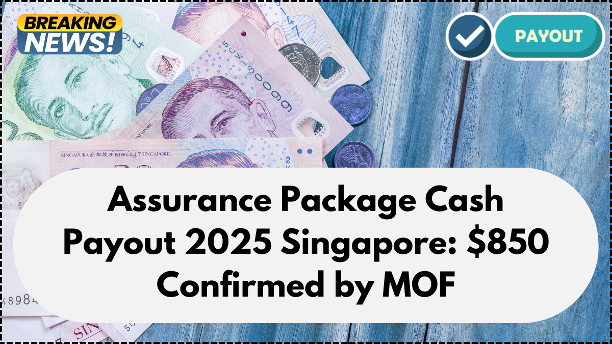 Assurance Package Cash Payout 2025 Singapore: $850 Confirmed by MOF