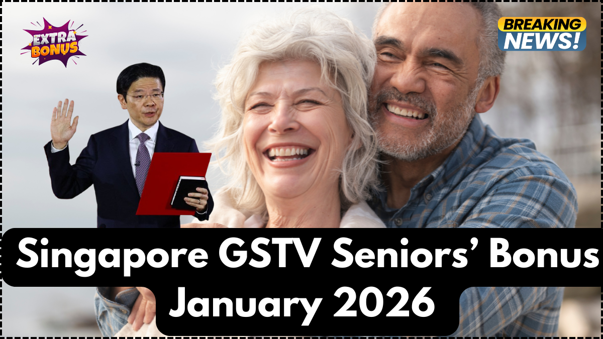 Singapore GSTV Seniors’ Bonus January 2026 – Eligibility & Payment Dates