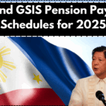 SSS and GSIS Pension Payment Schedules for 2025: Key Dates and Updates
