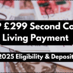 DWP £299 Second Cost of Living Payment – July 2025 Eligibility & Deposit Date