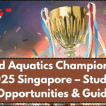 World Aquatics Championships 2025 Singapore – Student Opportunities & Guide
