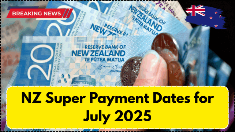 NZ Super Payment Dates for July 2025 – Full Schedule and Eligibility