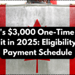 CRA's $3,000 One-Time GST Credit in 2025: Eligibility and Payment Schedule
