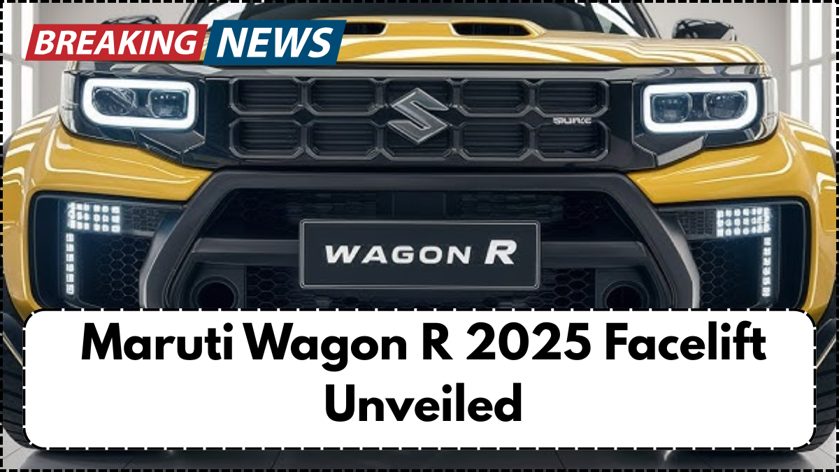 Maruti Wagon R 2025 Facelift Unveiled – Price, Mileage & Tech Upgrades