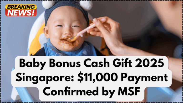 Baby Bonus Cash Gift 2025 Singapore: $11,000 Payment Confirmed by MSF