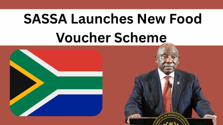 SASSA Launches New Food Voucher Scheme for Rural Families in 2025