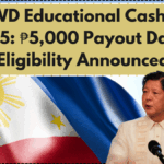DSWD Educational Cash Aid 2025: ₱5,000 Payout Date & Eligibility Announced