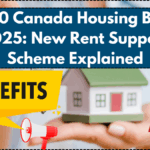 $1,200 Canada Housing Benefit 2025: New Rent Support Scheme Explained