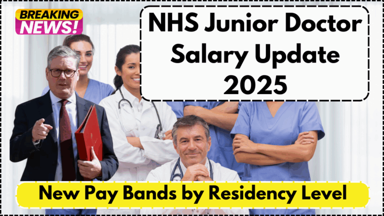 NHS Junior Doctor Salary Update 2025 – New Pay Bands by Residency Level