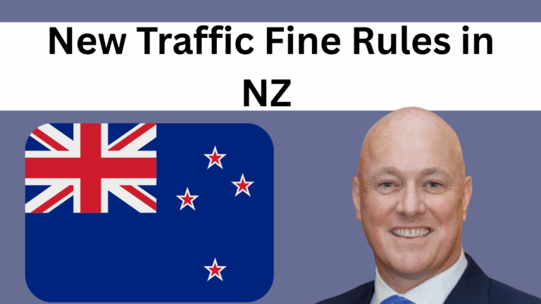 New Traffic Fine Rules in NZ – Camera-Based Fines Begin in July 2025
